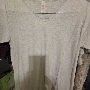 Mono B Light Gray Short Sleeve Tee
